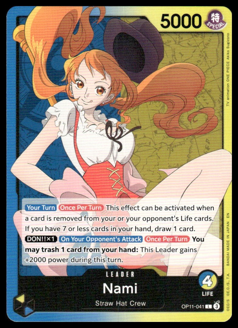 A Fist of Divine Speed #OP11-041 Nami (041)