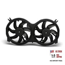 Dual Radiator Fan with Control Module Replacement for Pathfinder 2013-2017