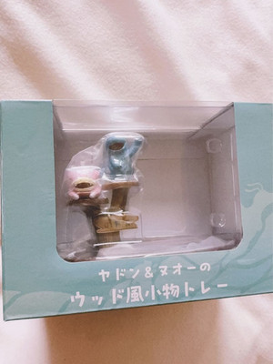 Pokemon Concierge Slowpoke Quagsire Wood Style Tray 15cm 2025 Pokemon Center
