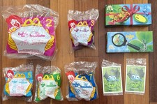 Lot of 9 Vintage SEALED 1998 McDonald's Disney Pixar A Bug's Life Toys Free Ship