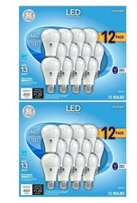 24 Bulbs Ge Daylight Led Light 10w Replacement 60w General Purpose Dimmable A19