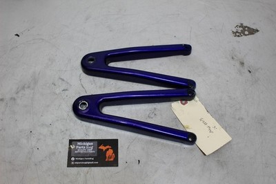99-01 Buell X1 Lighting OEM Left Right Rear Footpeg Mount Bracket Nuclear Blue 