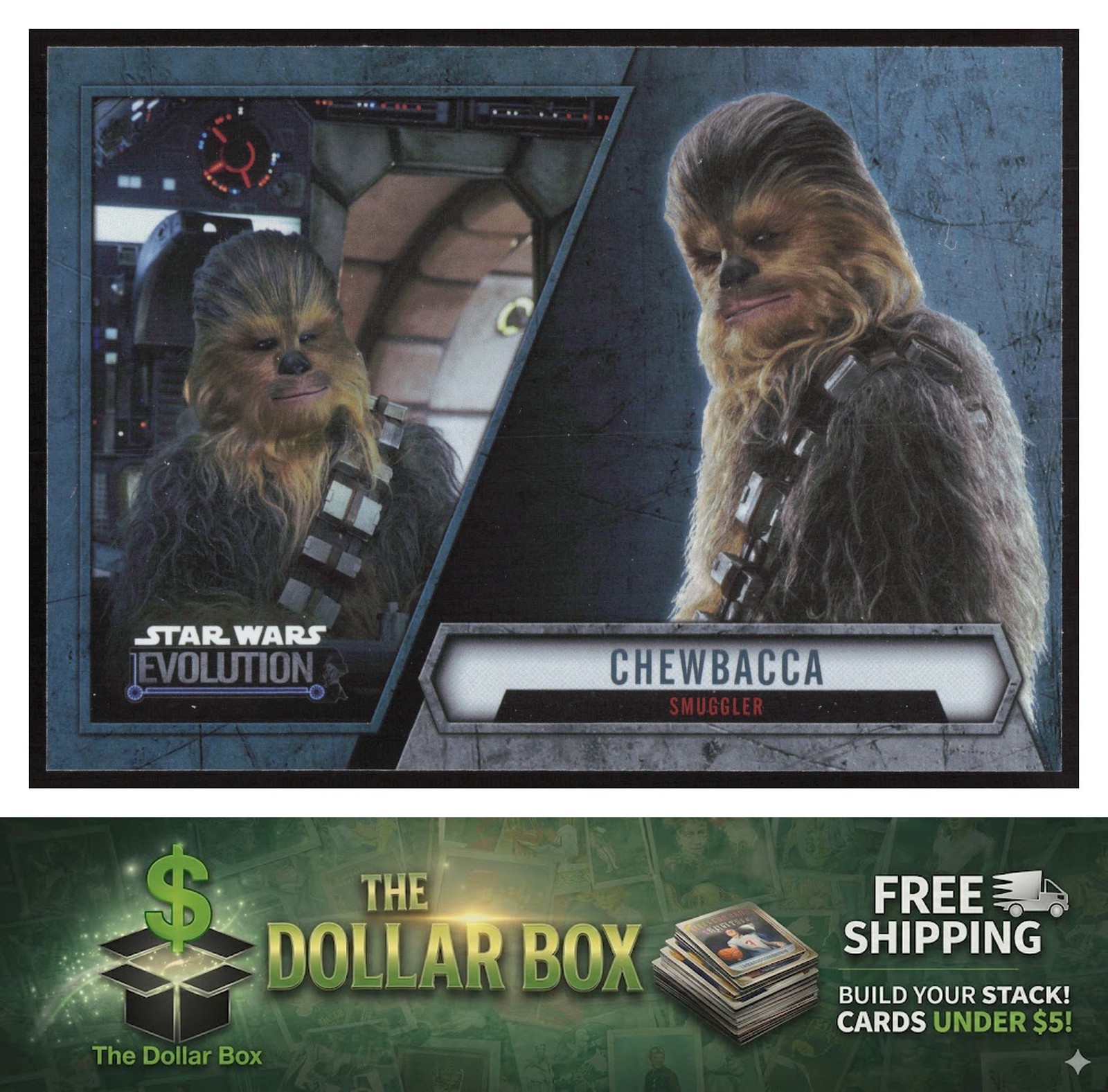 2016 Topps Star Wars Evolution #59 Chewbacca