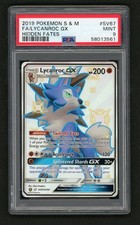 2019 Pokemon Sun and Moon Hidden Fates Lycanroc Gx #SV67 PSA 9 on eBay