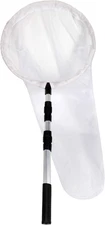 Large Insect and Butterfly Net with 14" Ring, 32" Net Depth, Extendable Handle t