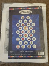 Herrschners Trim The Tree Ornaments Counted Cross Stitch Kit 560440 Christmas