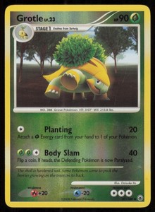 Grotle 37/100 Majestic Dawn Reverse Holo Vintage Pokemon Card