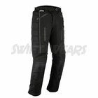 Motorbike Motorcycle Waterproof Cordura Textile Trousers Pants CE Armours BLACK