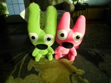 Vintage 2004 Hallmark Hoops Yoyo 6" Plush Toy Set w/ Original Tags - NEW