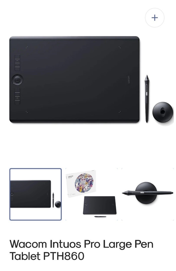 液タブ・ペンタブ Wacom Intuos Pro Large PTH-860 Wacom Intuos Pro Pen Drawing Tablet (Large) Black PTH860 - Best Buy