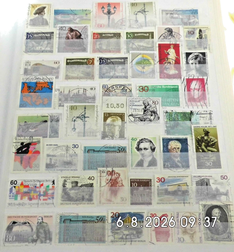 Lot mit älteren Briefmarken aus Berlin 28 - Bild 1 von 1