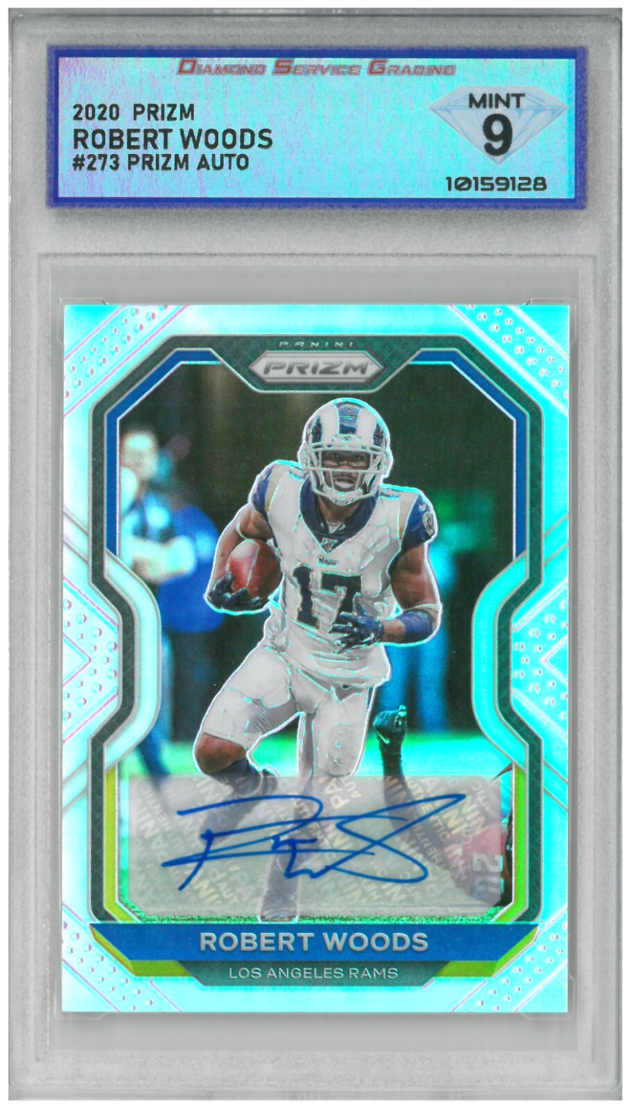 Robert Woods #273 2020 Panini Prizm Football Base Autographs