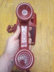 Vintage AT&T Western Electric 2500DM Red Desk Phone Push Button 1984 Working — photo 2