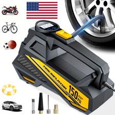 Heavy Duty Portable Air Compressor Car Tire Inflator Electric Pump Auto 12V USA