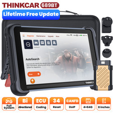 Thinkscan 689bt Car Bidirectional Diagnostic Scan Tool Obd2 Scanner Canfd Doip