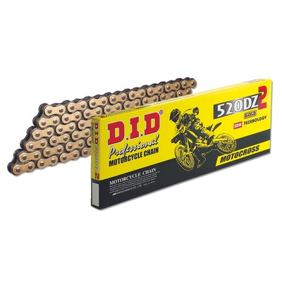 Envío gratis cadena did 520 dz2 (g&b) x 120 c moto motor repuestos ciclomotor