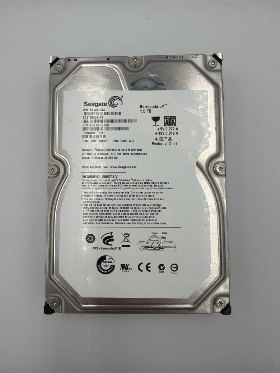 内蔵ハードディスク 15台まとめ Seagate/TOSHIBA/Western Digital