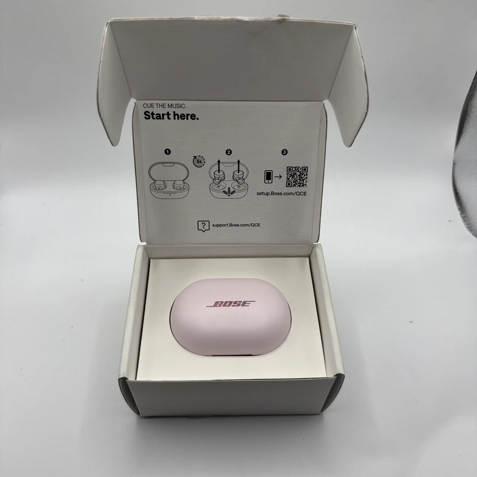 Наушники-пуговки Open Box From Target Bose QuietComfort с шумоподавлением розовые - Изображение 2 из 4