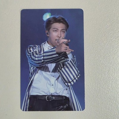 RM BTS Limited Photocard DVD WORLD TOUR ''LOVE YOURSELF'' Official SEOUL Ver