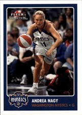 2001 Fleer Tradition WNBA #109 Andrea Nagy