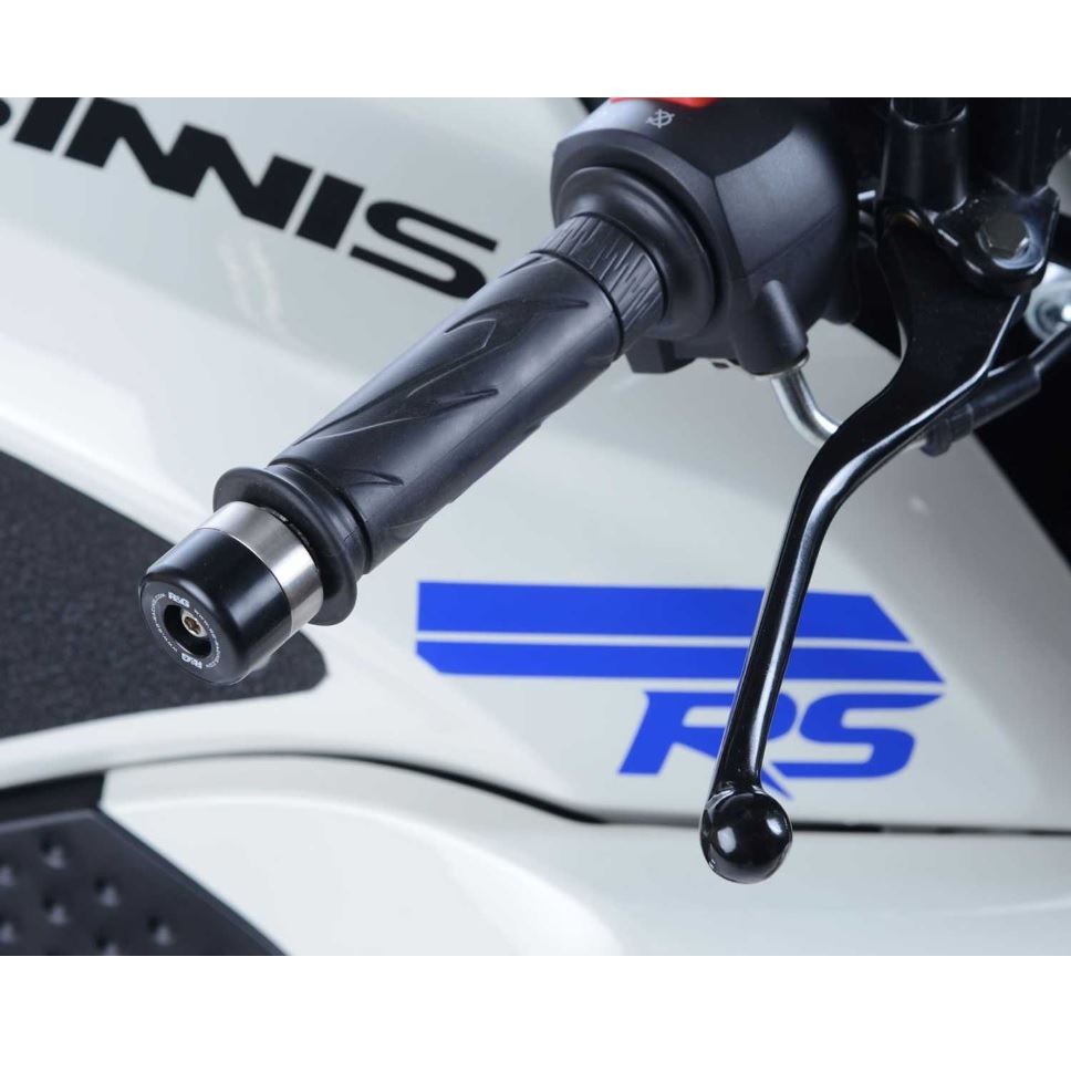 R&G Bar End Sliders Black Sinnis Elite RS 2017 - 2018