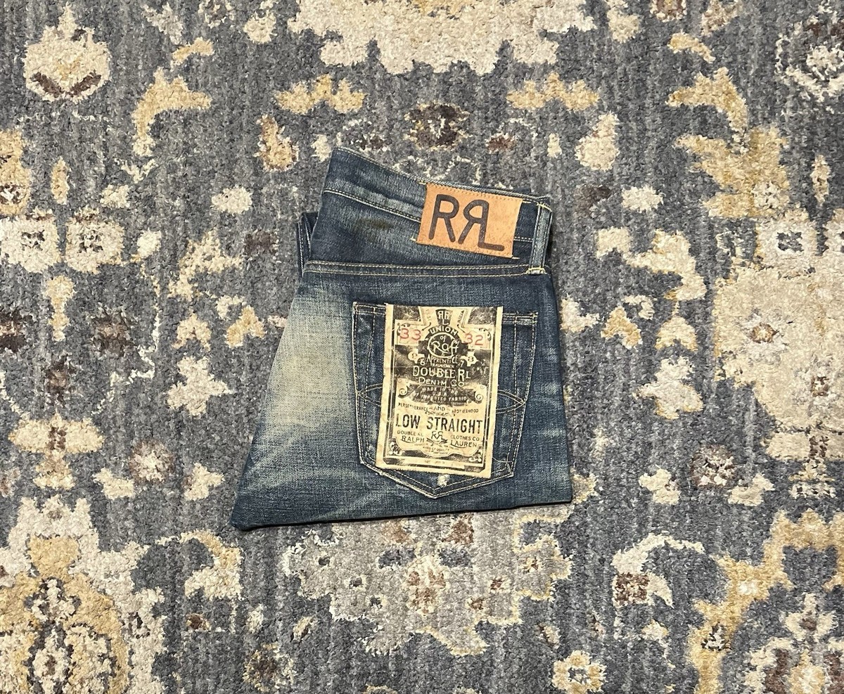 プロフ閲覧お願いします。　　　　　　　　　　　　RRL Double RL Ralph Lauren Men's Double RL RRL JapaneseSelvedge Straight Fit