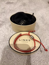 Links Of London Red/Silver Friendship Bracelet