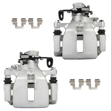 Rear Pair Brake Calipers W Bracket Accessories For 2005-2009 Audi A4 Quattro