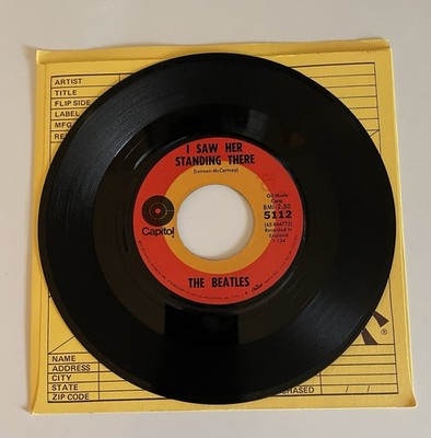 The Beatles - I Saw Here Standing There 45RPM Record (USED)