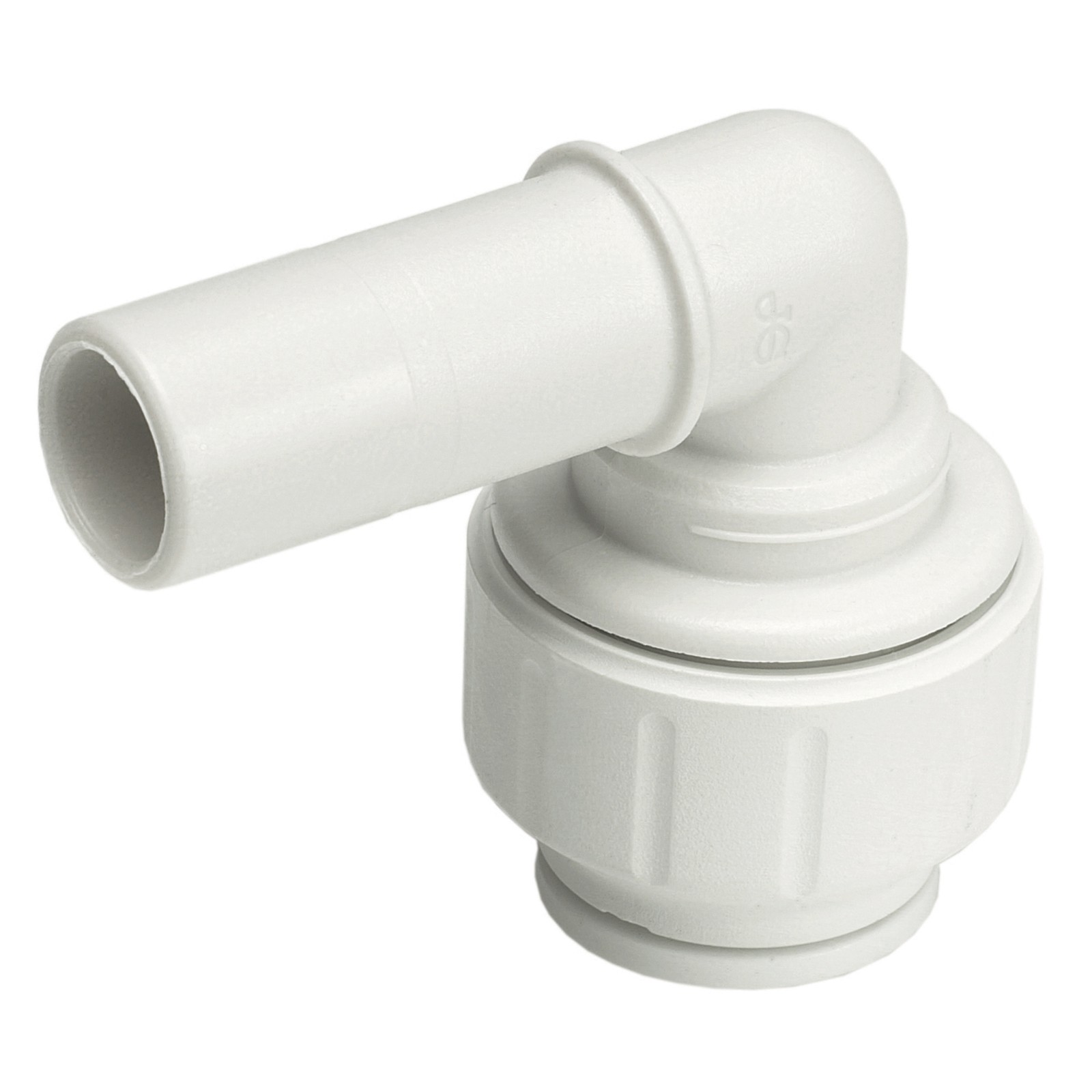 John Guest Speedfit Push Fit Stem Elbow 15mm - Pack of 3 Fittings
