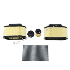 NEW Engine Air Filter Kit For 17-23 Maserati Levante Ghibli Levante Quattroporte