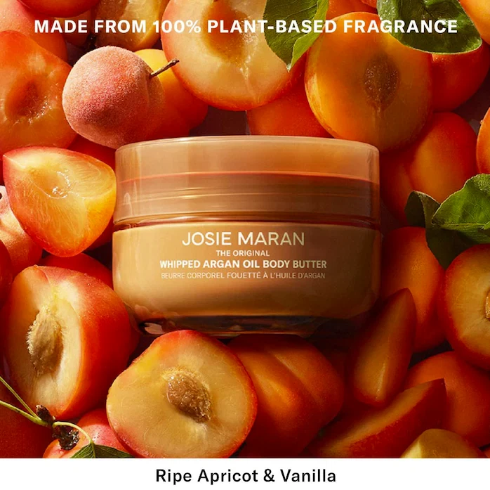 Josie Maran Vanilla Apricot - Whipped Argan Oil Refillable Firming Body, 6 oz - Image 3 of 4