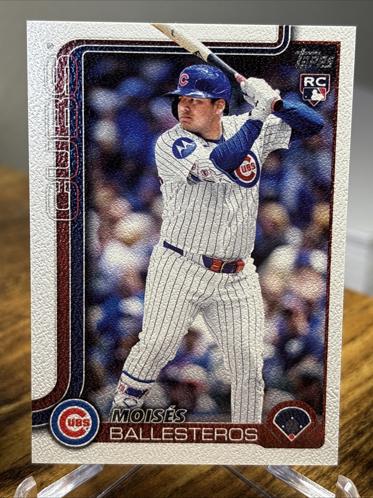 2025 MOISES BALLESTEROS Topps Update Canvas Rookie RC #US262 #/50 Chicago Cubs