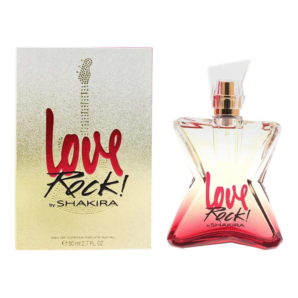 Shakira Love Rock! Womens EDT 80ml Fragrance