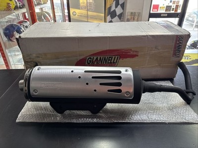 Auspuff Giannelli zugelassen Aprilia Scarabeo 125/150 99/04 Motor Rotax