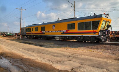 Union Pacific (UP) EC-4 Spur Inspektionswagen Topeka KS 2015 5x7 Foto