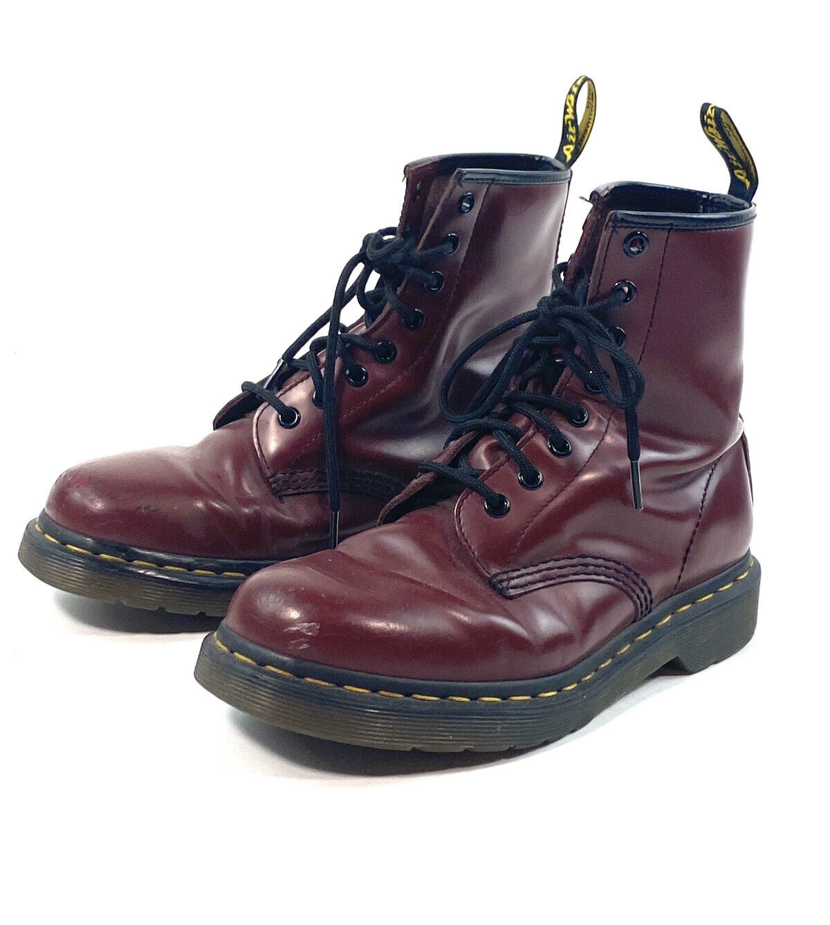 Ramkoers Rijpen Regenboog Dr Doc Martens 1460 Oxblood Cherry Red Boots Combat Lace Up Womens 6 / 38 /  UK 5 | eBay