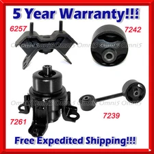 K136 Fits 1997-2001 Lexus ES300 3.0L AUTO Motor & Transmission Mount Set 4pc