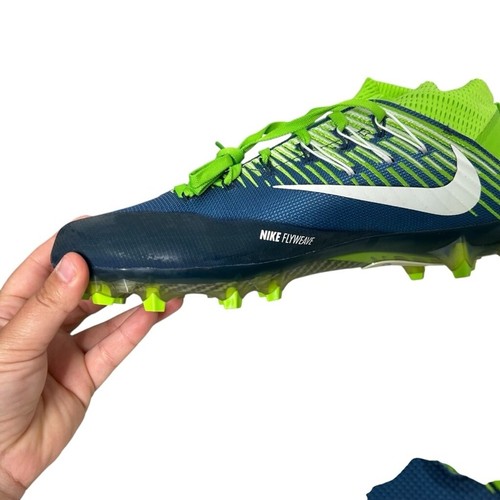 Nike Men’s Vapor Untouchable 2 PF TD Football Cleats Blue Neon Green Size 12 - Picture 13 of 14