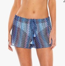 Becca by Rebecca Virtue MIST Shorts Swim Cover-Up, Large