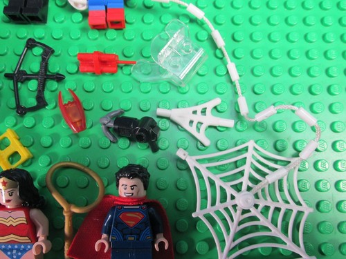 16 genuine LEGO SUPER HERO DC MARVEL COMICS SET minifigure BATMAN SPIDERMAN LOKI - Picture 5 of 12