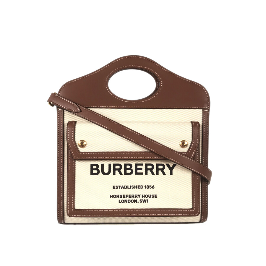 BURBERRY mini two-tone pocket bag Hand bag | eBay BURBERRY mini two-tone pocket bag Hand bag | eBay