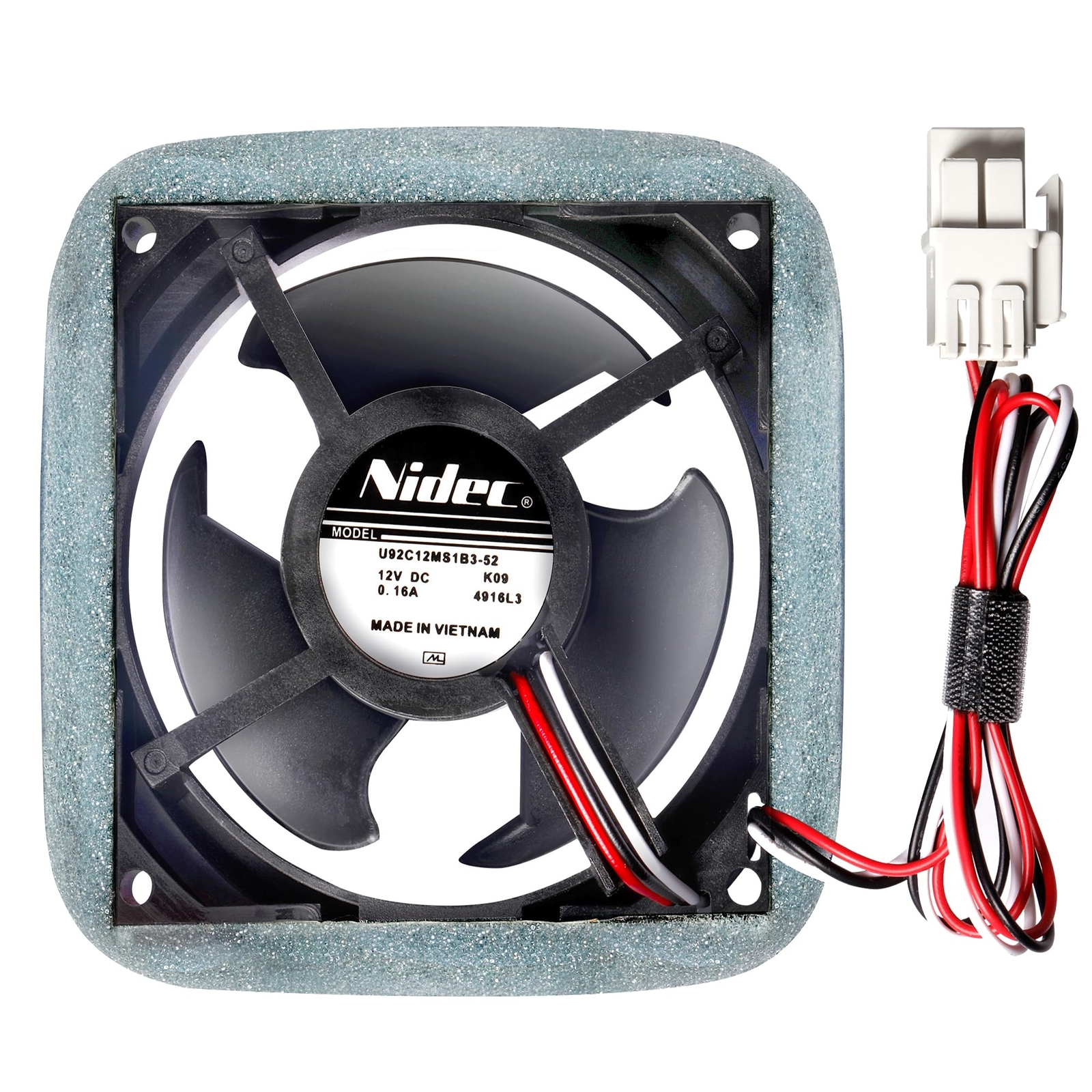 Motor ventilador evaporador refrigerador DA81-06013A, U92C12MS1B3-52 con esponja silenciosa...