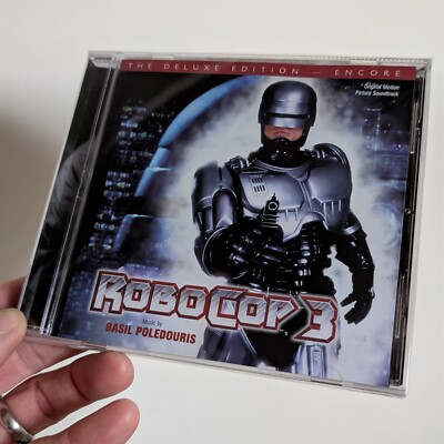 ROBOCOP 3 (1994) The Deluxe Edition - Encore Soundtrack CD *SEALED!* Poledouris