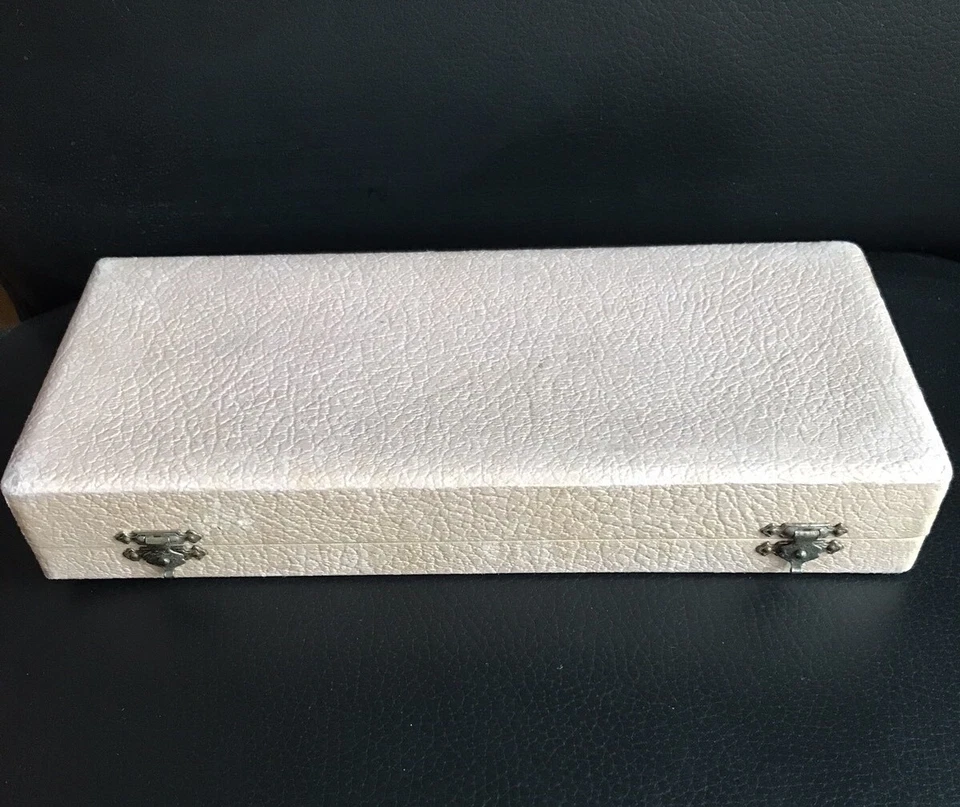 COUVERTS EN METAL ARGENTE COFFRET CADEAU NAISSANCE BAPTEME - Photo 2/4