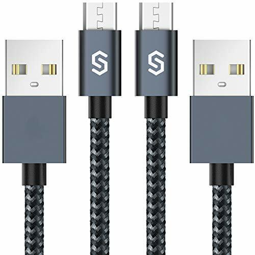 Syncwire Cable Micro USB Carga Rápida - 1M [2-Unidades] 2.4A Cable USB...