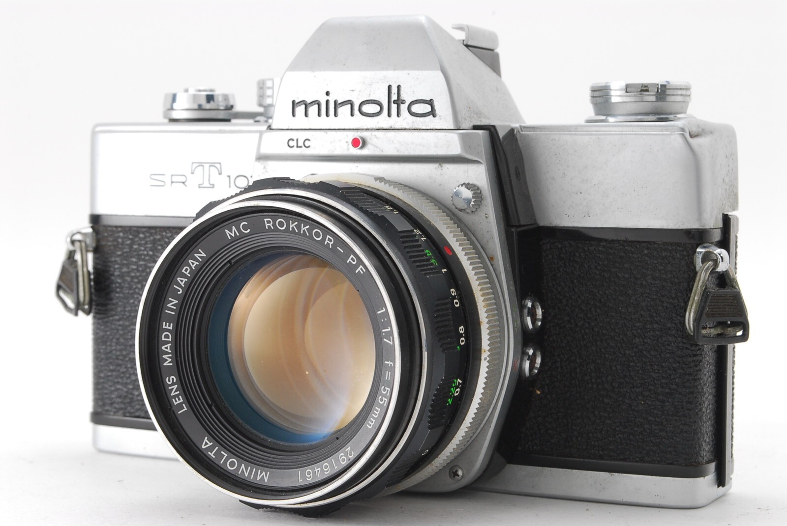 Excellent] Minolta SRT 101 MC Rokkor PF f/1.7 55mm from Japan