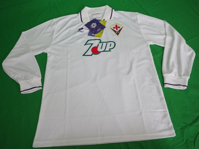 1992-1993 ACF Fiorentina Viola Jersey Shirt Maglia Third Lotto 7UP L/S L BNWT | eBay