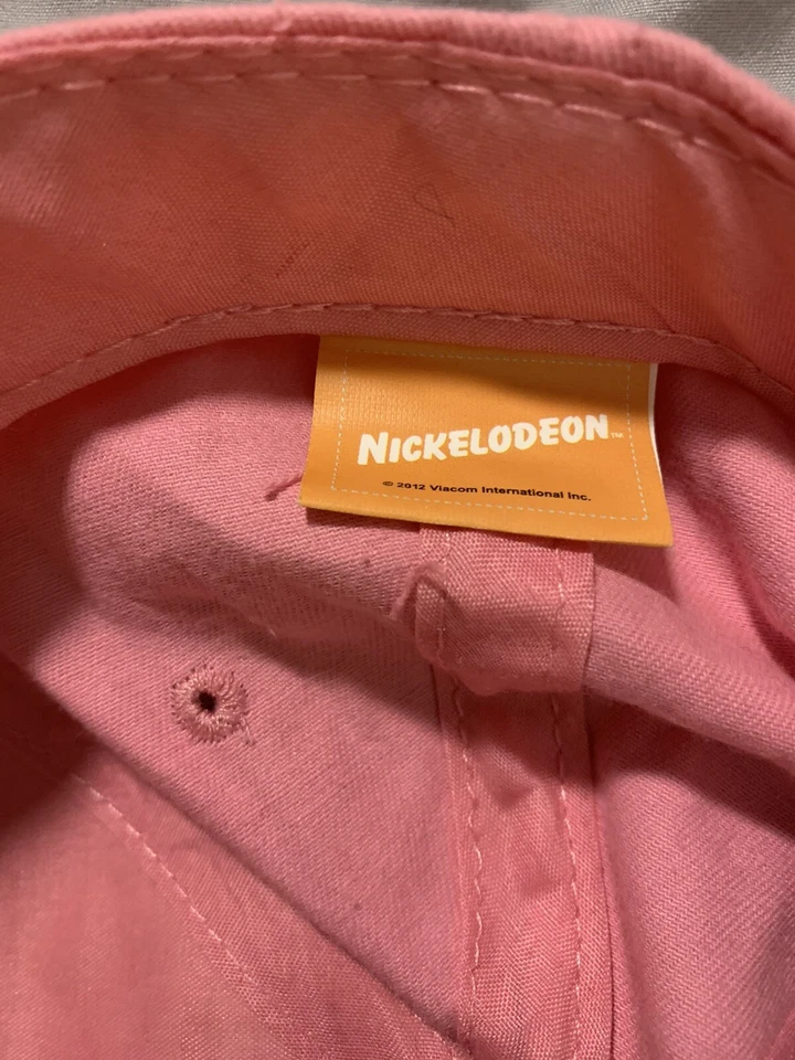 Nickelodeon spongbob pink and yellow baseball cap hat Official - Image 4 of 4