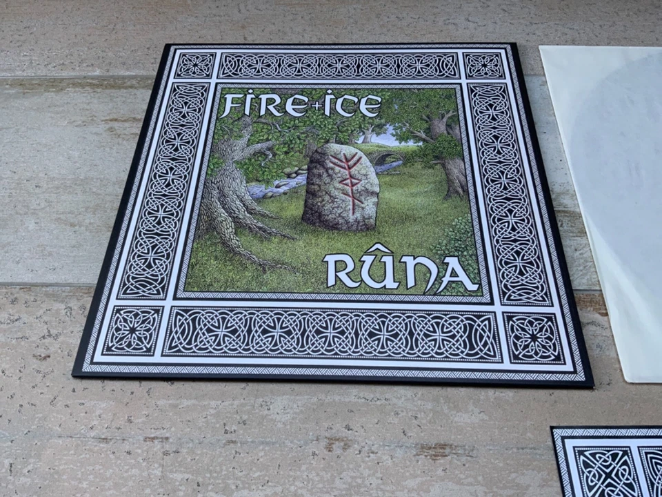 Fire + Ice  Runa  rare vinyl LP 2012  DEATH IN JUNE  SOL INVICTUS   FIRE AND ICE - Image 2 of 4